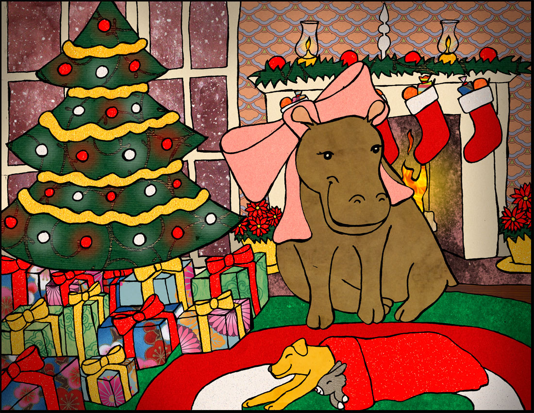 Kate's Countdown To Christmas!: I want a hippopotamus for Christmas!