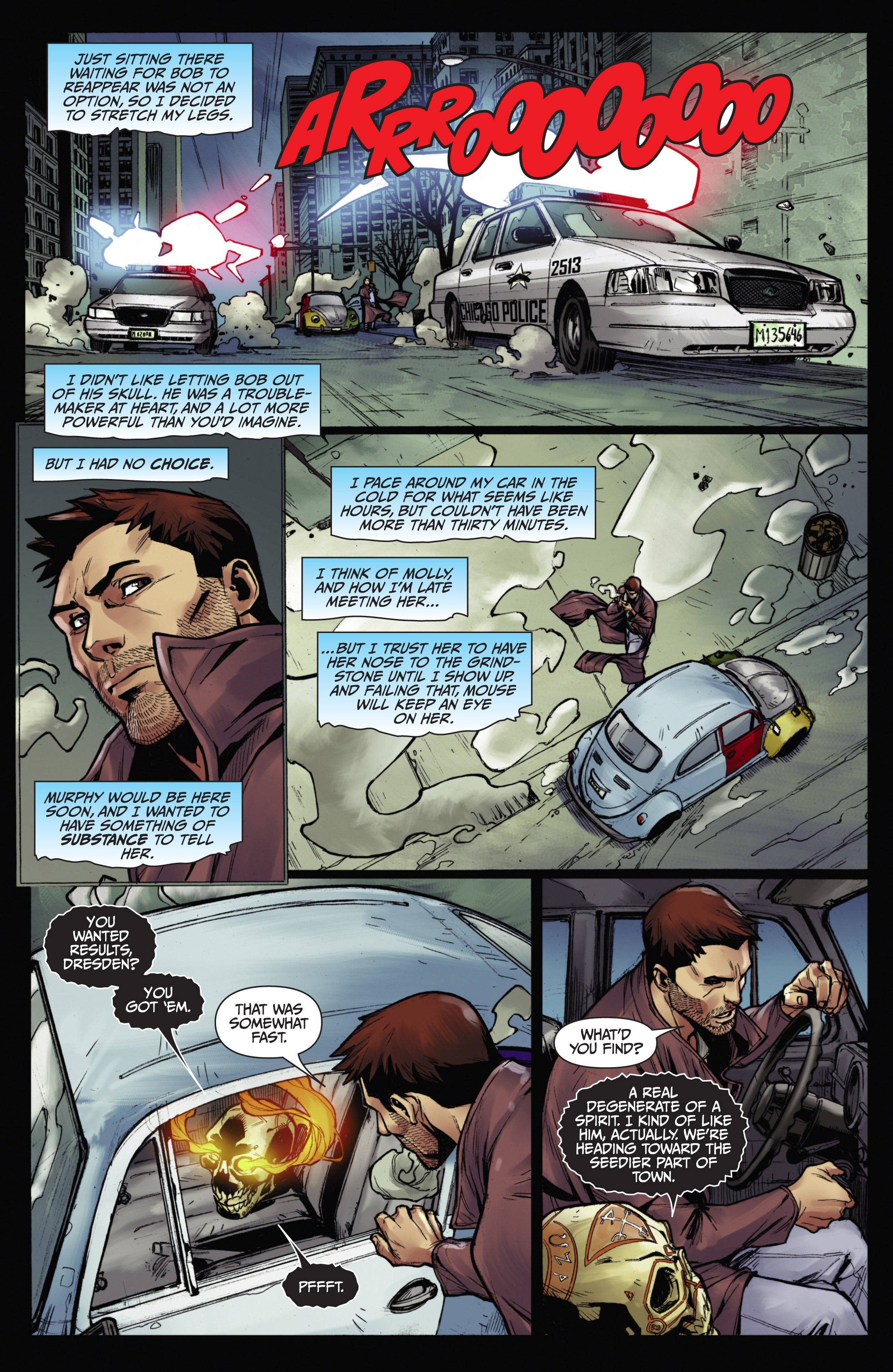 Read online Jim Butcher's The Dresden Files: Down Town comic -  Issue # _TPB - 42