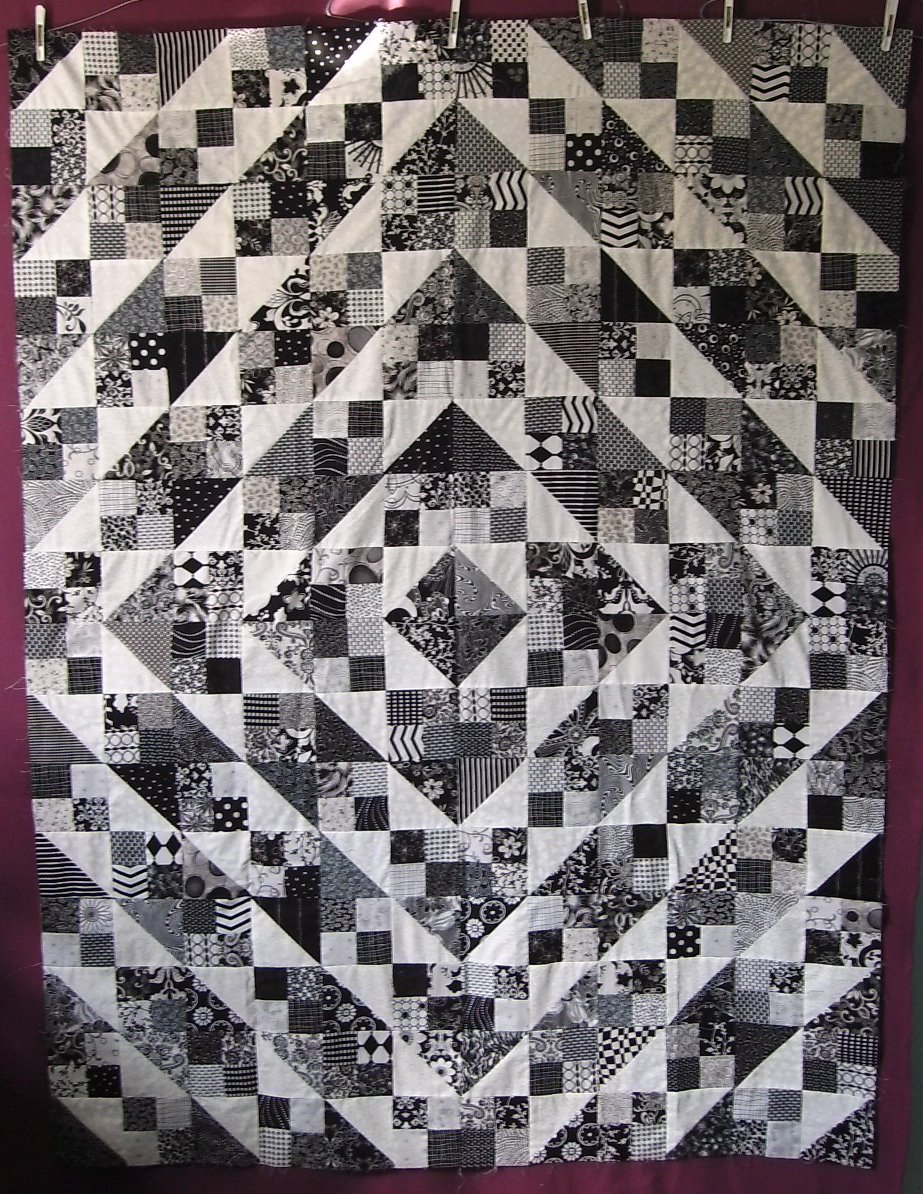 QUILT WITHOUT GUILT Black and White Quilts
