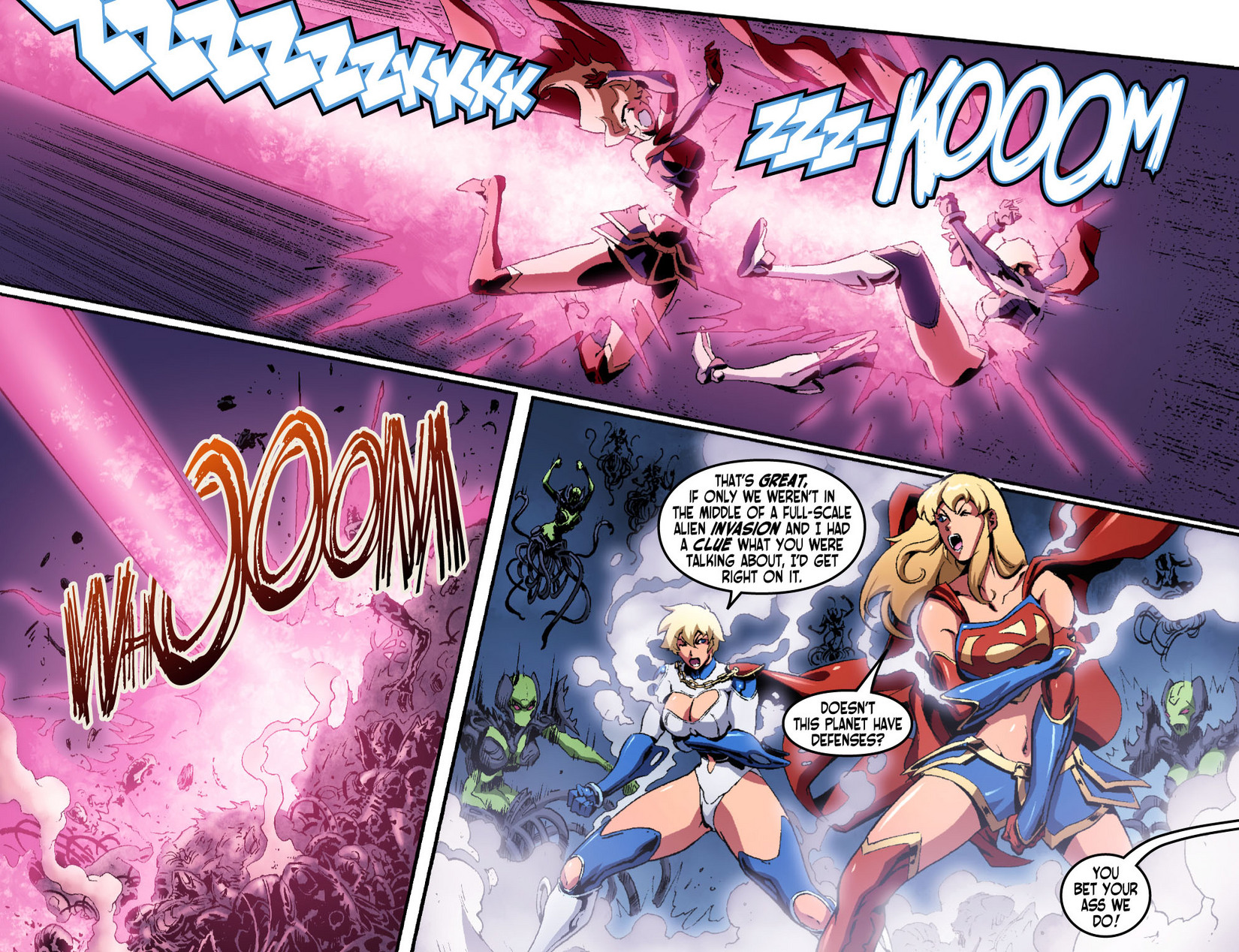 Read online Ame-Comi: Supergirl comic -  Issue #2 - 8