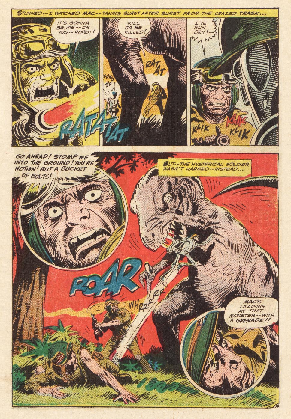 Read online Star Spangled War Stories (1952) comic -  Issue #125 - 19