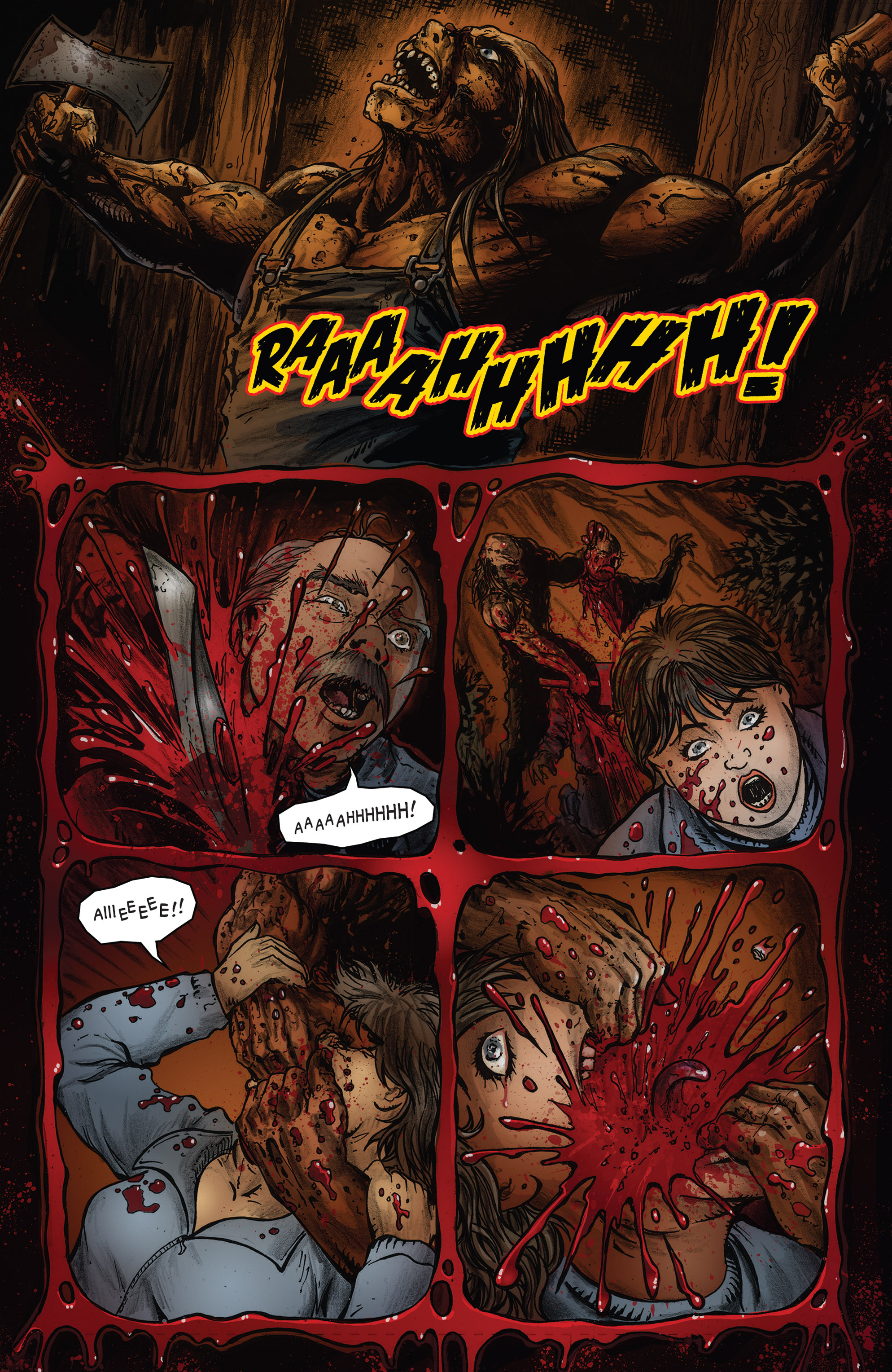 Read online Adam Green's Hatchet comic -  Issue #0 - 11