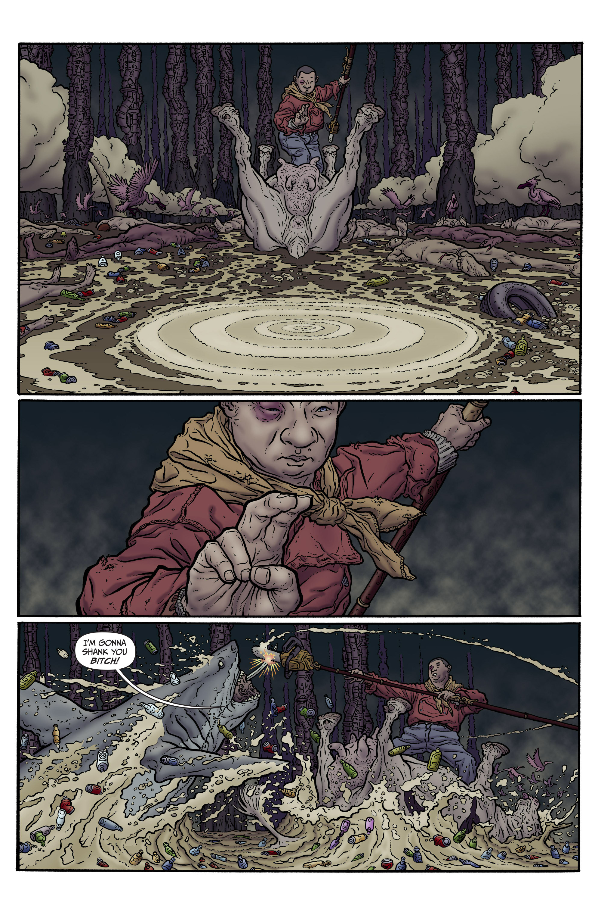 Read online Shaolin Cowboy comic -  Issue #6 - 3