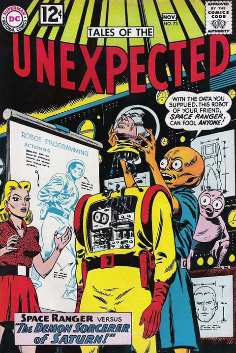 Read online Tales of the Unexpected comic -  Issue #73 - 1