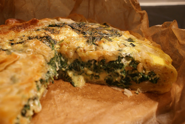 Hungry Female: Spinach & Feta Pie a la Jamie Oliver