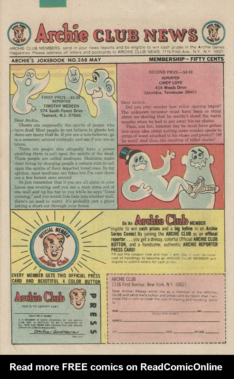 Read online Archie's Joke Book Magazine comic -  Issue #268 - 25
