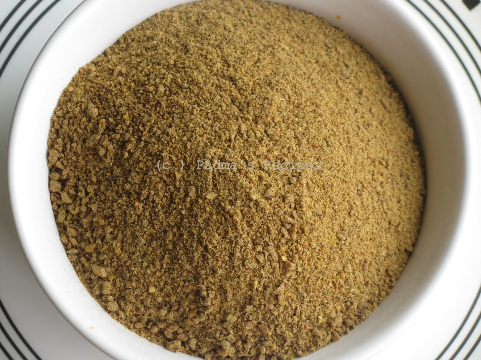 Padma's Recipes METHI SPROUTS PODI(POWDER)