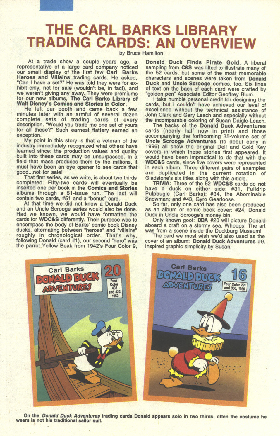 Read online Walt Disney's Donald Duck Adventures (1987) comic -  Issue #31 - 18