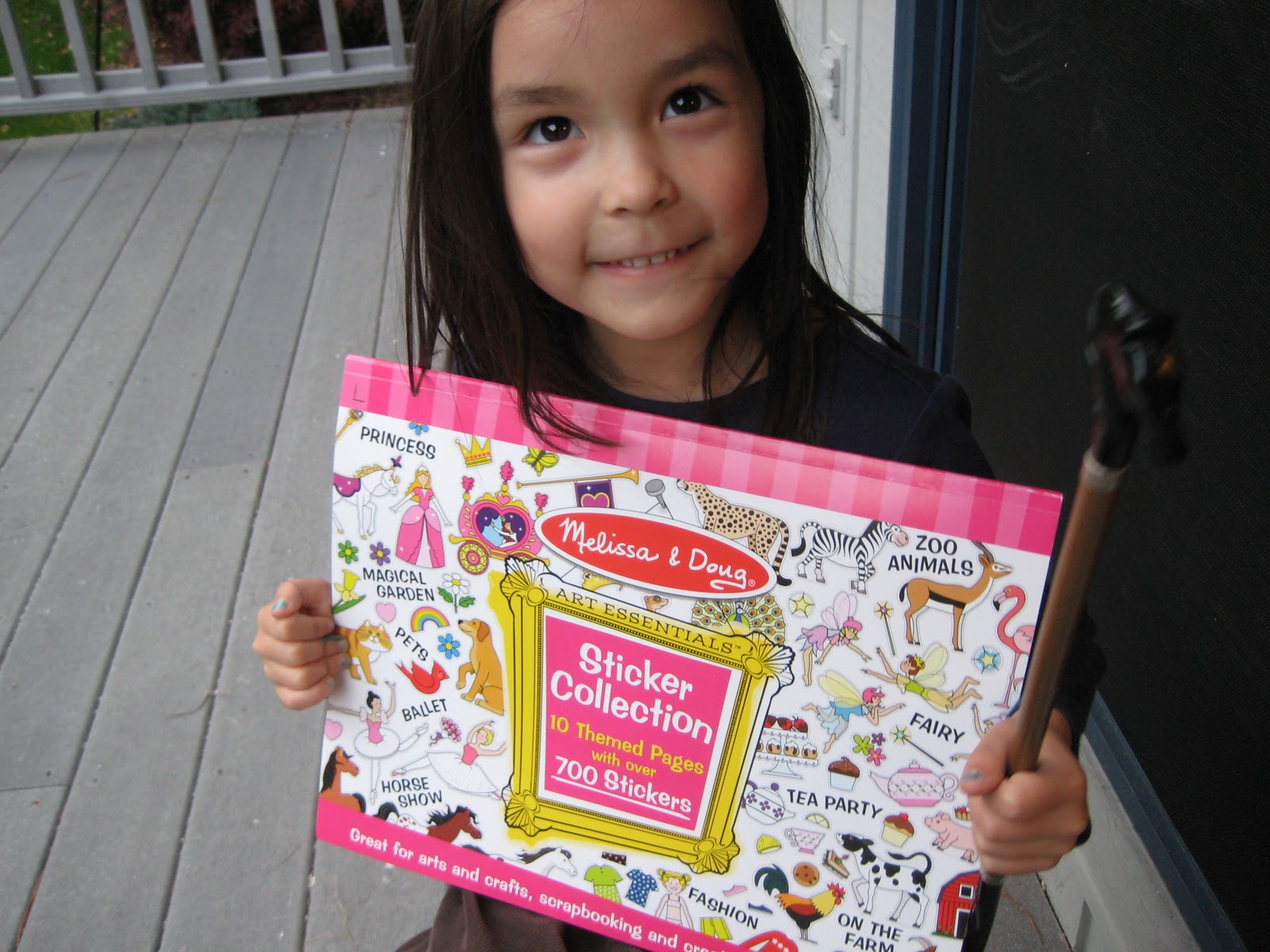 4 Crazy Kings Kids Sticker Art Craft by Lu