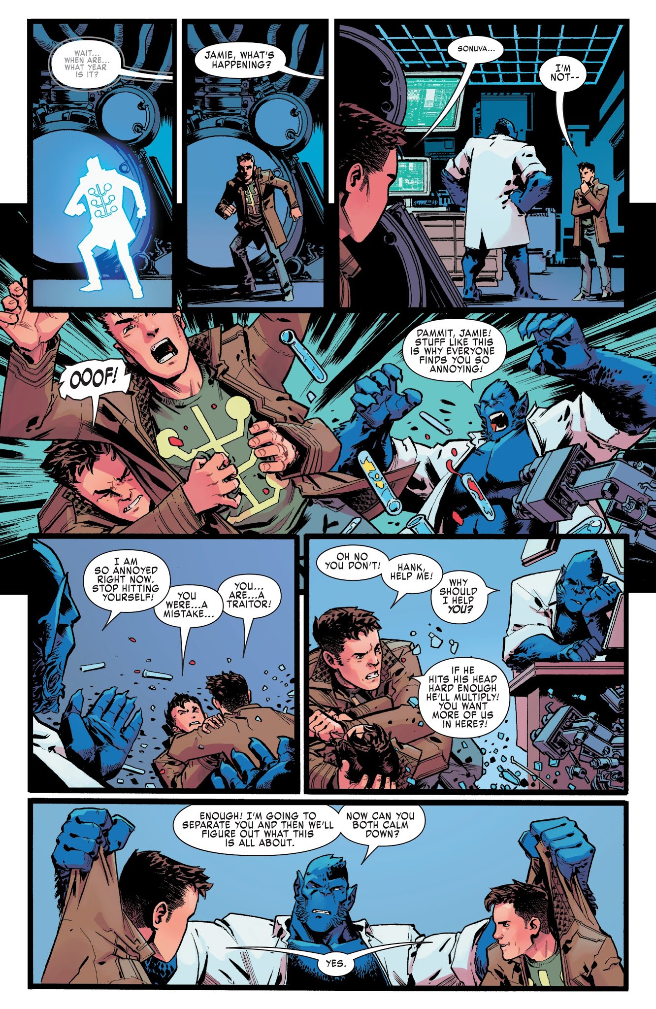 Read online Multiple Man comic -  Issue #4 - 7