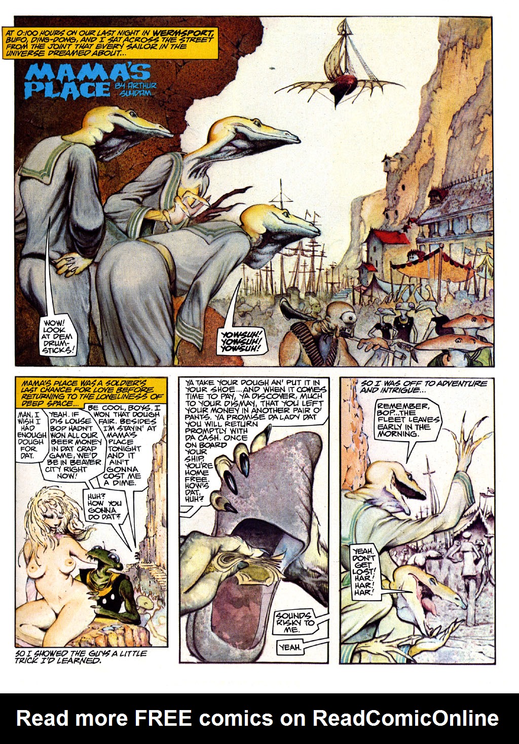 Read online The Best of Heavy Metal comic -  Issue # TPB 1 - 66