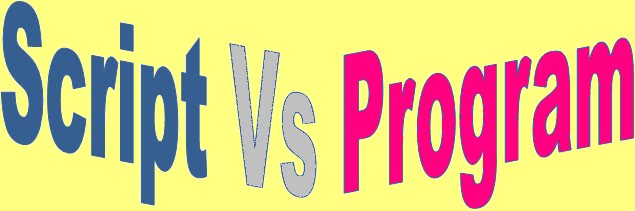 What I Read Yesterday: Script Vs Program