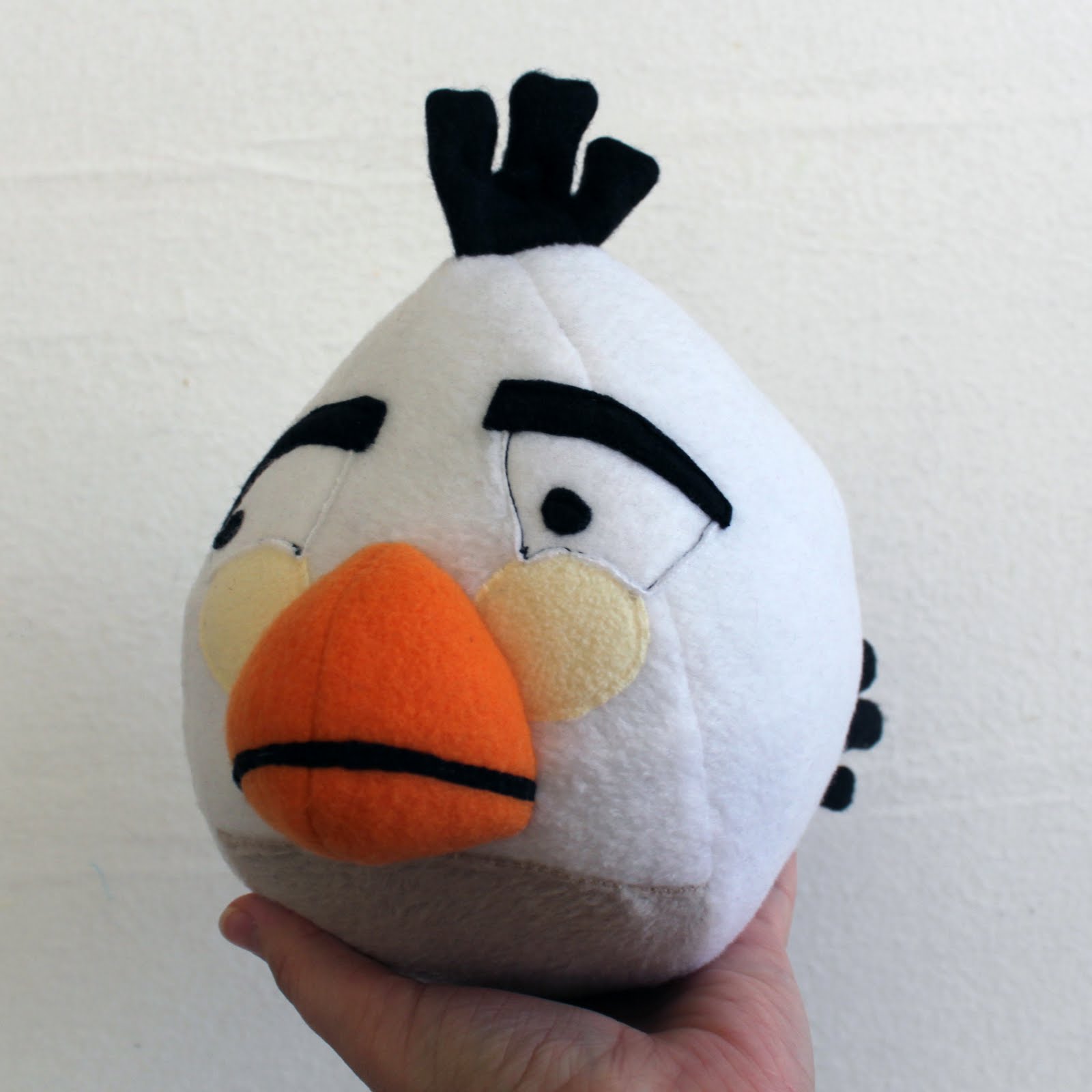 angry birds white bird plush