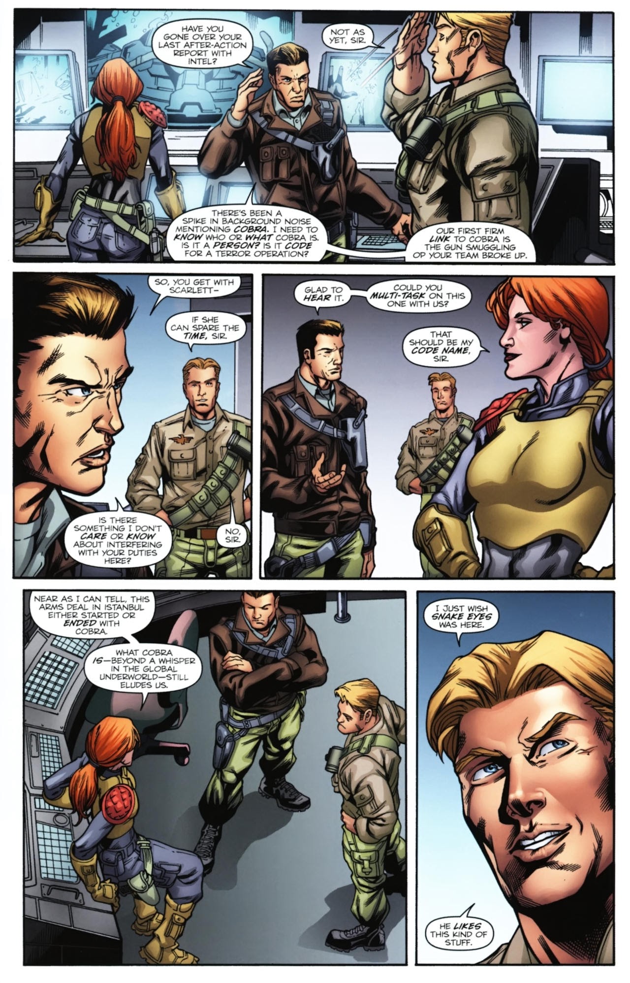 Read online G.I. Joe: Rise Of Cobra Movie Adaptation comic -  Issue #3 - 30