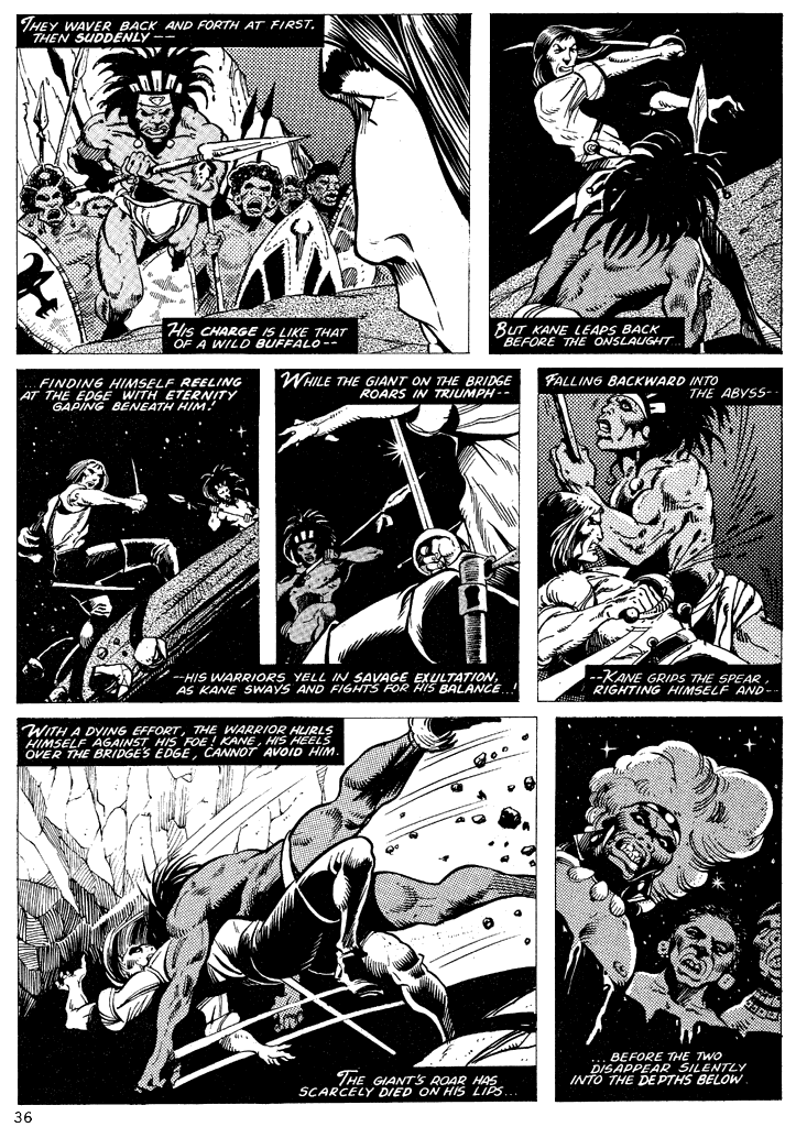 Read online The Savage Sword Of Conan comic -  Issue #34 - 36