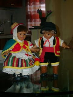 Mis maguitos (vestido regional Tenerife)
