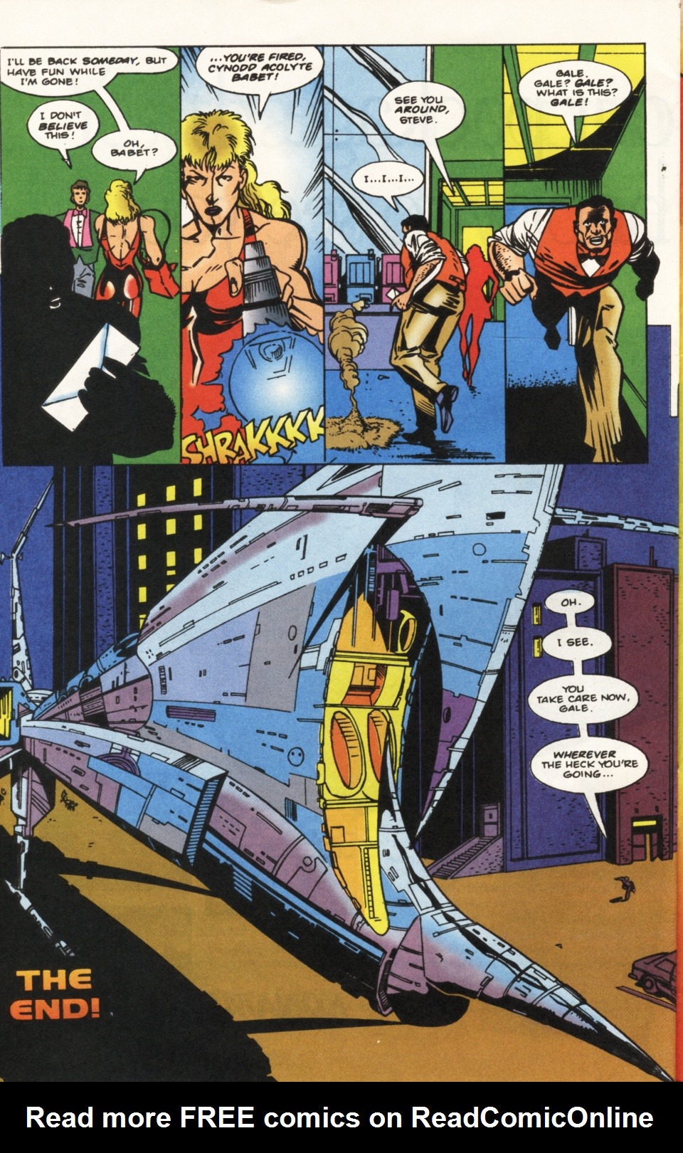 Read online Gun Runner comic -  Issue #6 - 22