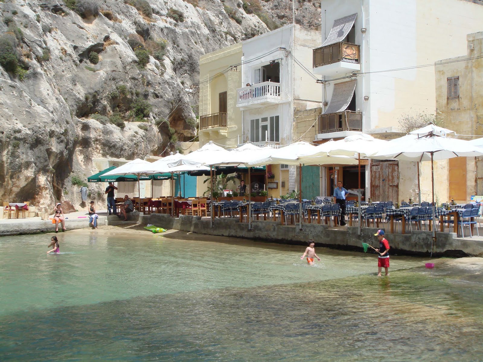Xlendi Gozo Xatt Xlendi The little harbour and Ta Karolina our