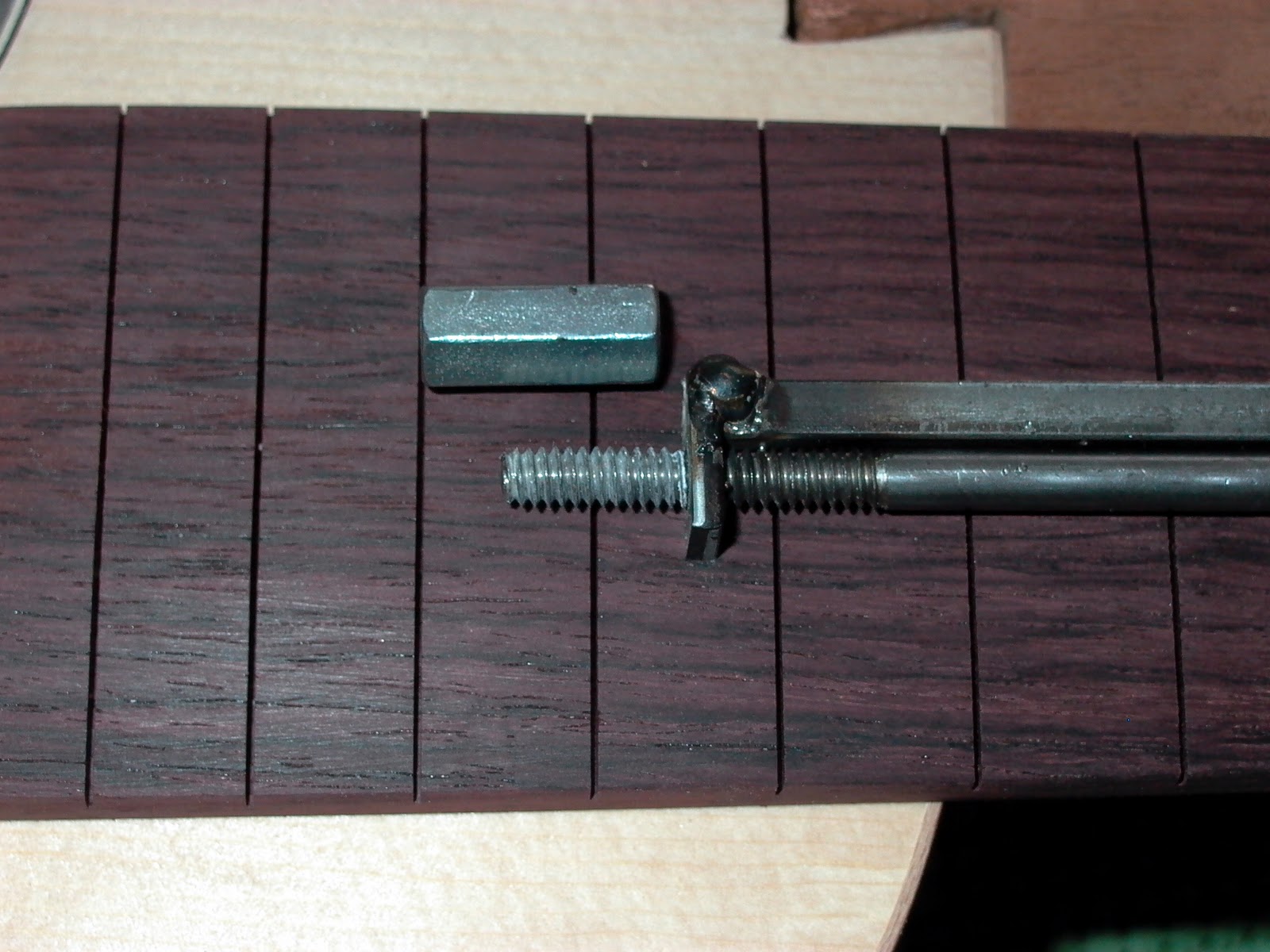 ThreeQuartersLeft Truss rods for acoustic guitar necks