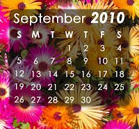 September 2010 Calendar Wallpaper