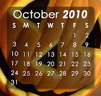 October 2010 Calendar Wallpaper