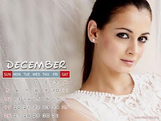 Desktop Calendar December 2010