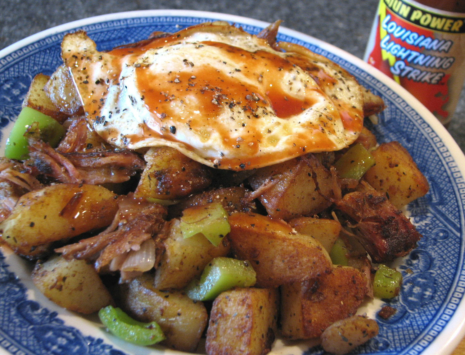 Fat Johnny's Front Porch Smoked Pork Hash