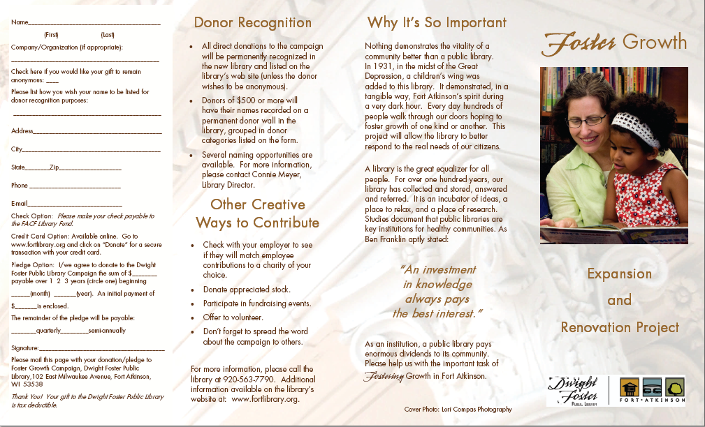 Retiring Guy's Digest Groundbreaking at the Dwight Foster Public