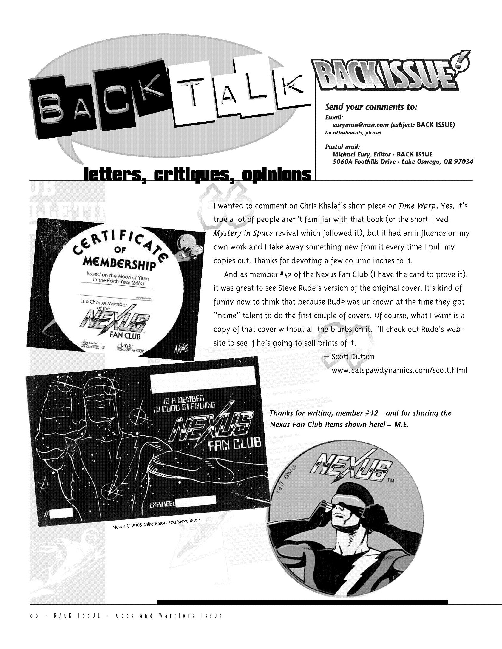 Read online Back Issue comic -  Issue #11 - 88