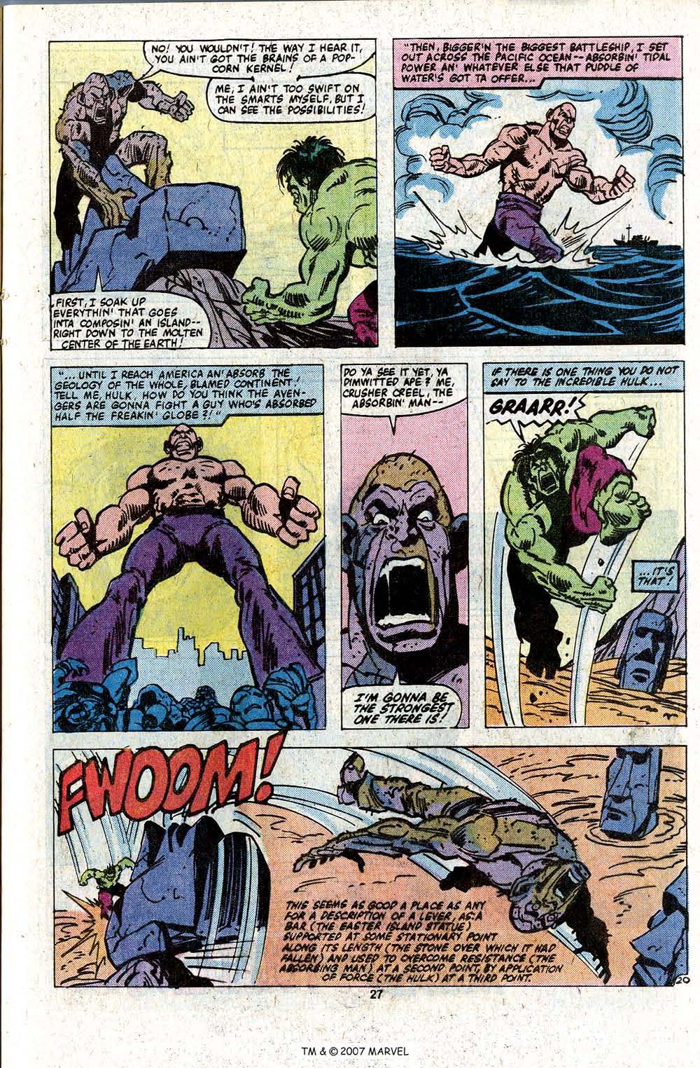 Read online The Incredible Hulk (1968) comic -  Issue #261 - 29