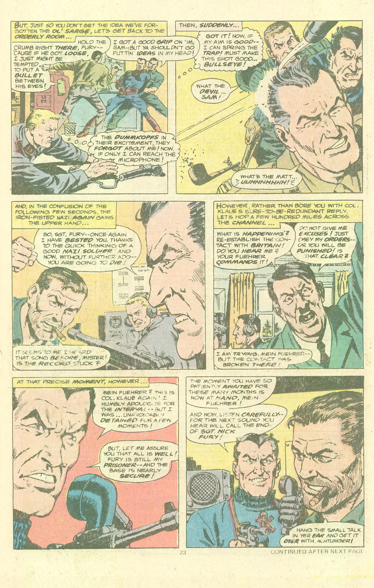 Read online Sgt. Fury comic -  Issue #143 - 25
