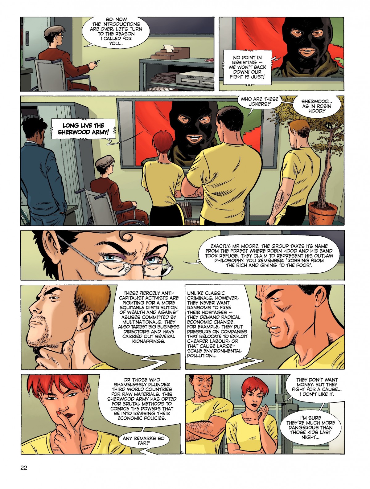 Read online Damocles comic -  Issue #1 - 22