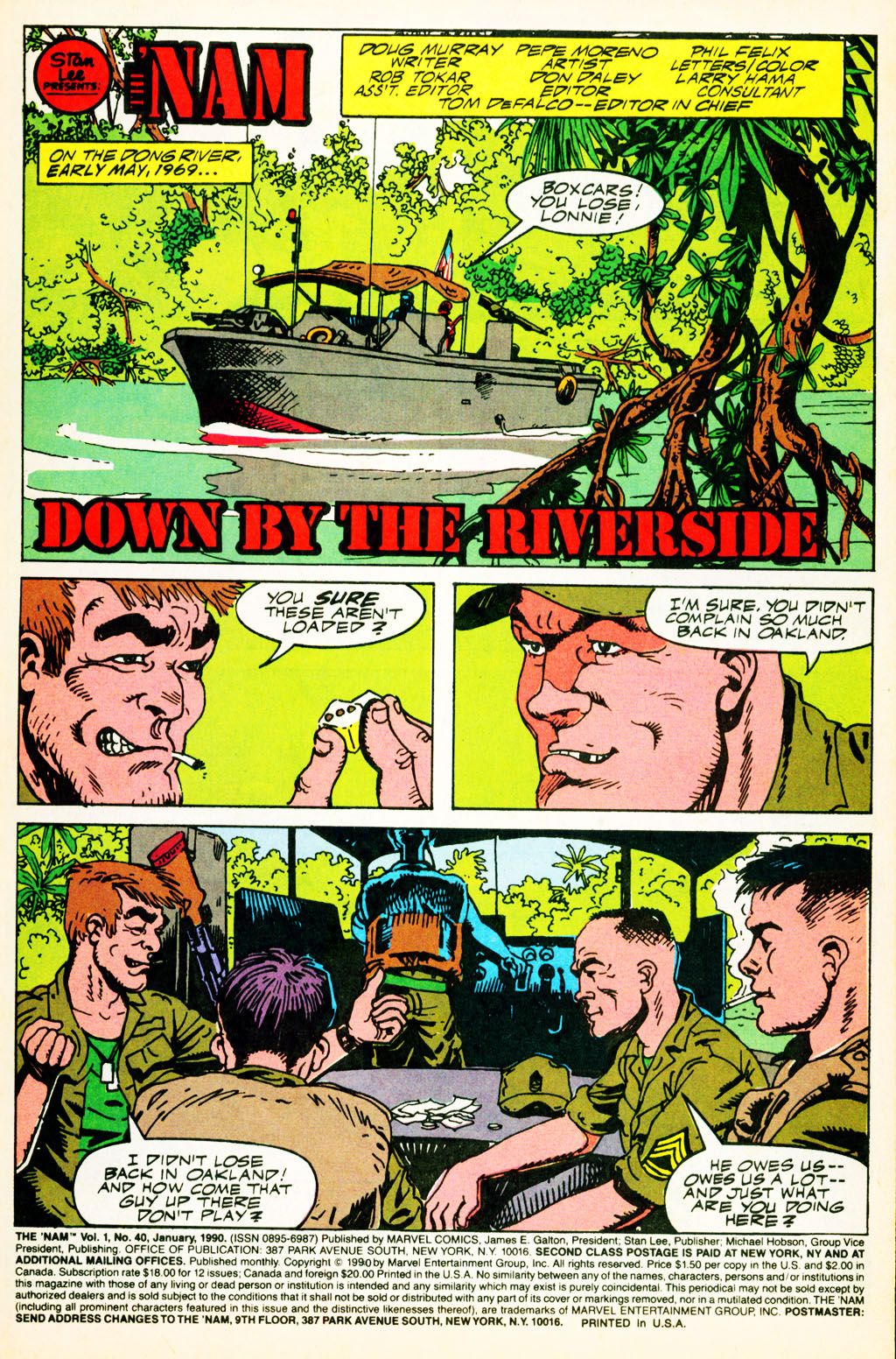 Read online The 'Nam comic -  Issue #40 - 2