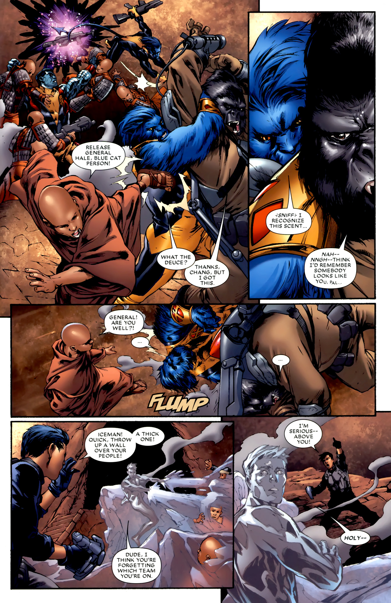 Read online X-Men Vs. Agents Of Atlas comic -  Issue #2 - 9