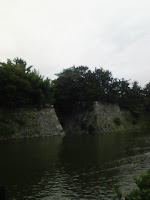 名古屋城の金の鯱を堀の外から眺めるの巻。