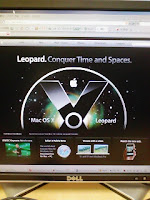 「Leopard. Conquer Time and Spaces.」Appleリニューアルの巻。