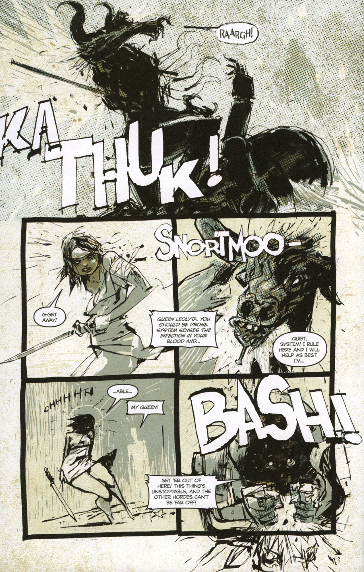Read online Zombies vs. Robots vs. Amazons comic -  Issue #2 - 14