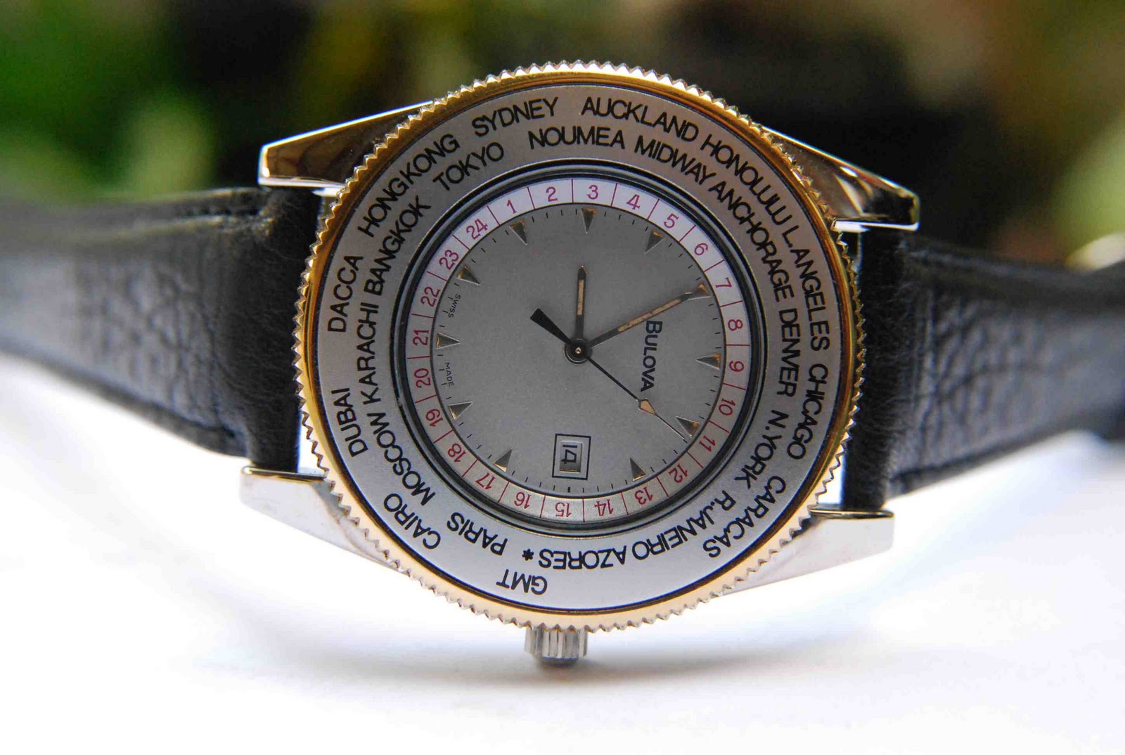 Watch Me And You: BULOVA GMT TIMEMASTER WORLDTIME (SOLD)