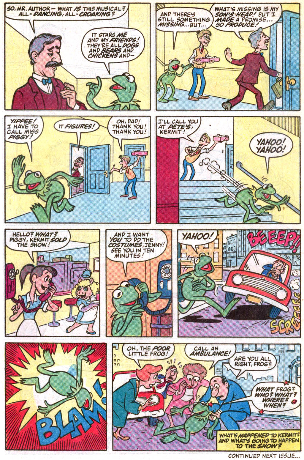 Read online The Muppets Take Manhattan comic -  Issue #2 - 22