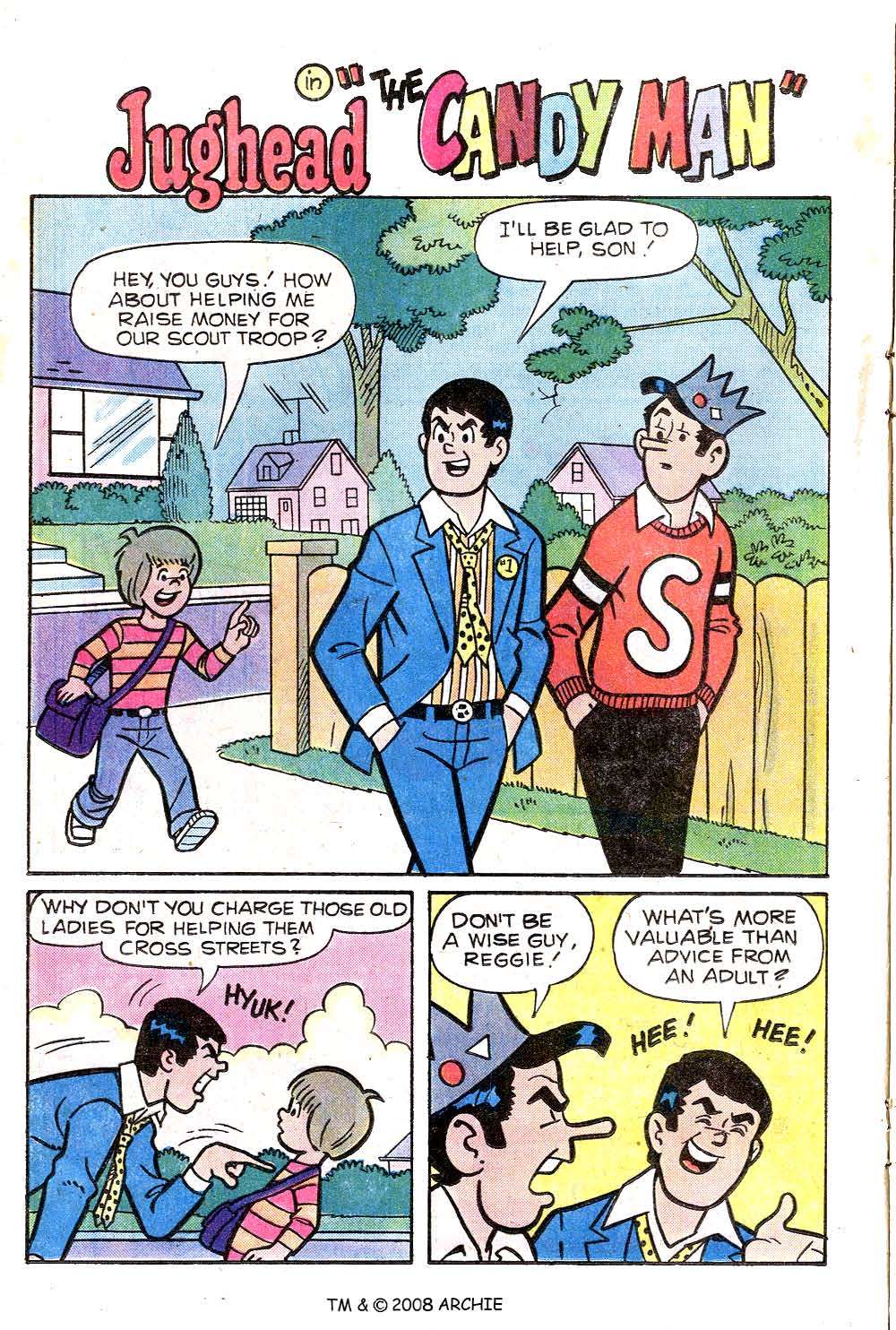 Read online Jughead (1965) comic -  Issue #291 - 20