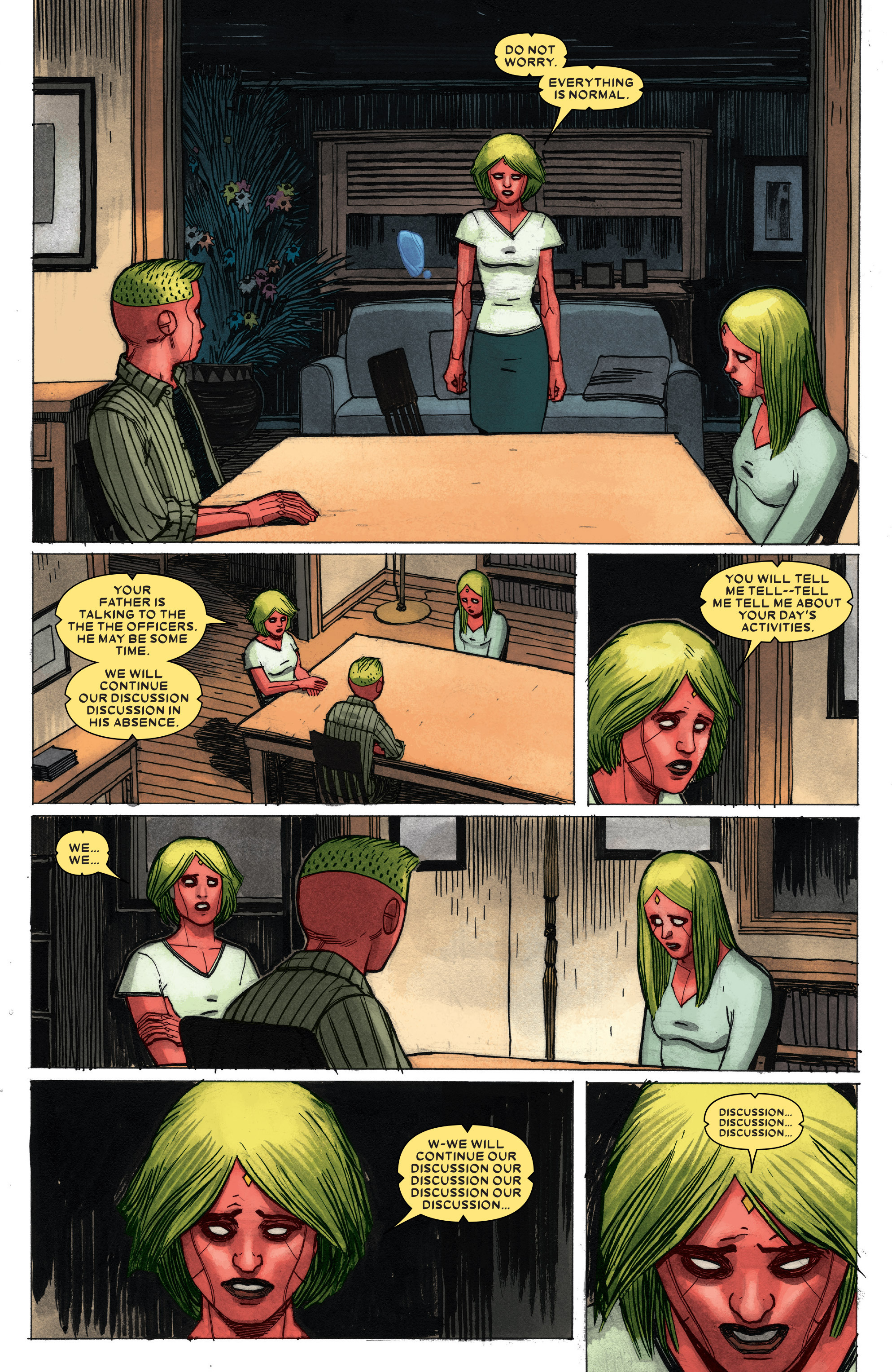 Read online Vision comic -  Issue #5 - 11