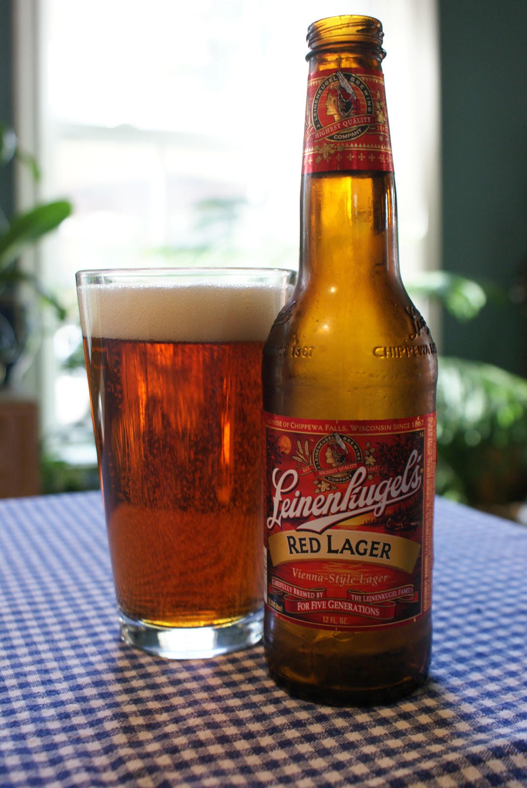 The Beer Buzz Red Lager from Leinenkugel Brewing