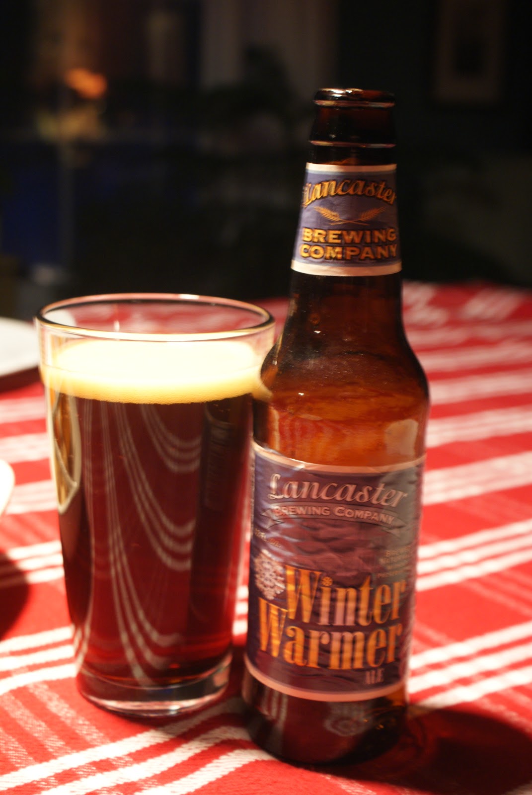 The Beer Buzz Winter Warmer from Lancaster Brewing Co.