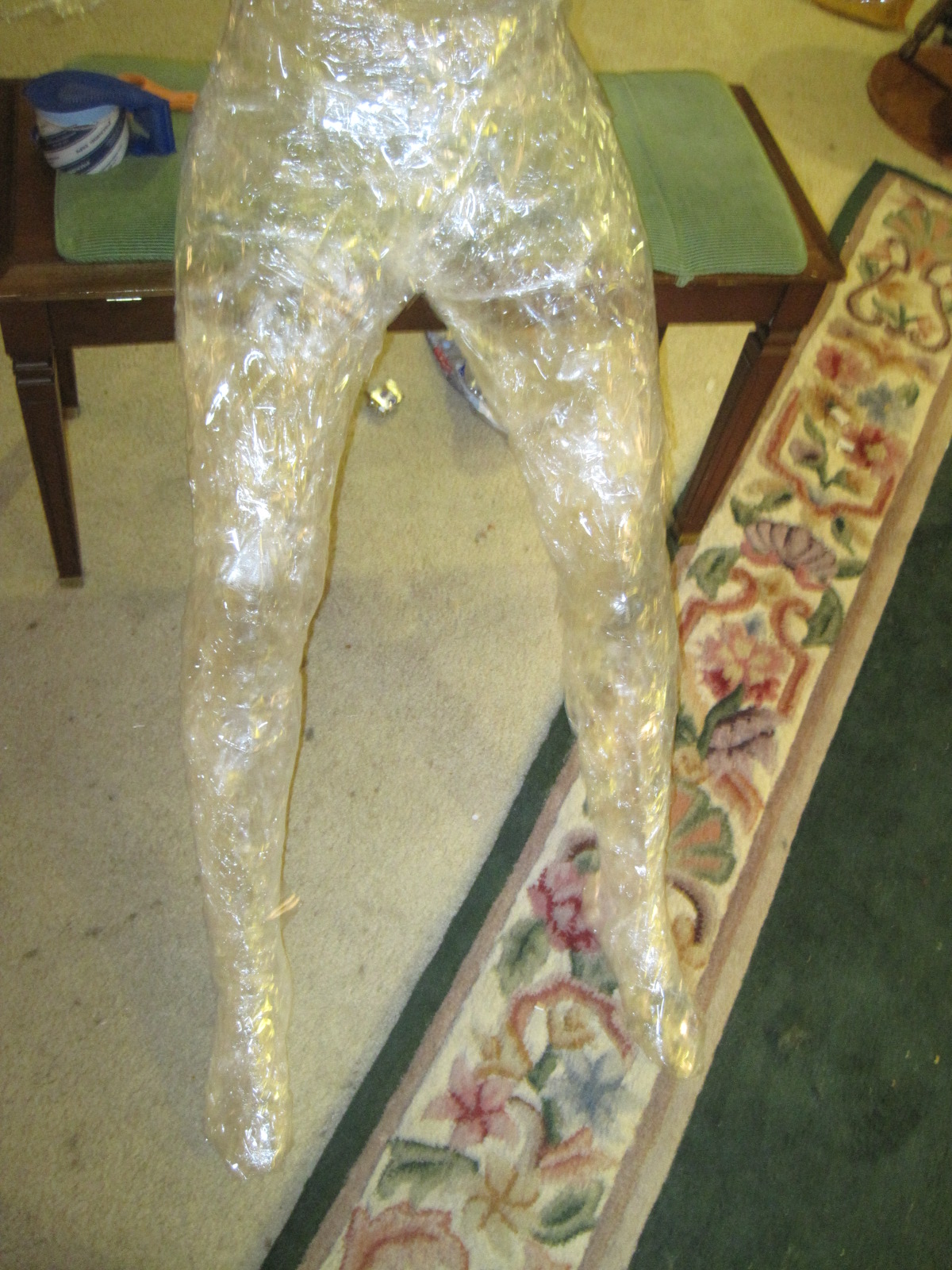 Garden of Forking Paths Packaging Tape Sculpture