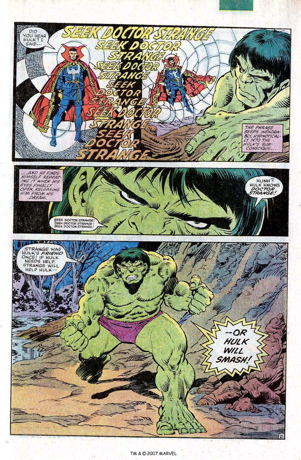 Read online The Incredible Hulk (1968) comic -  Issue #297 - 31