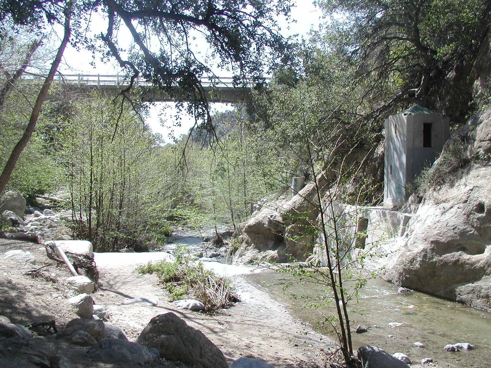 tarantula corner Henninger Flats Lower Eaton Canyon