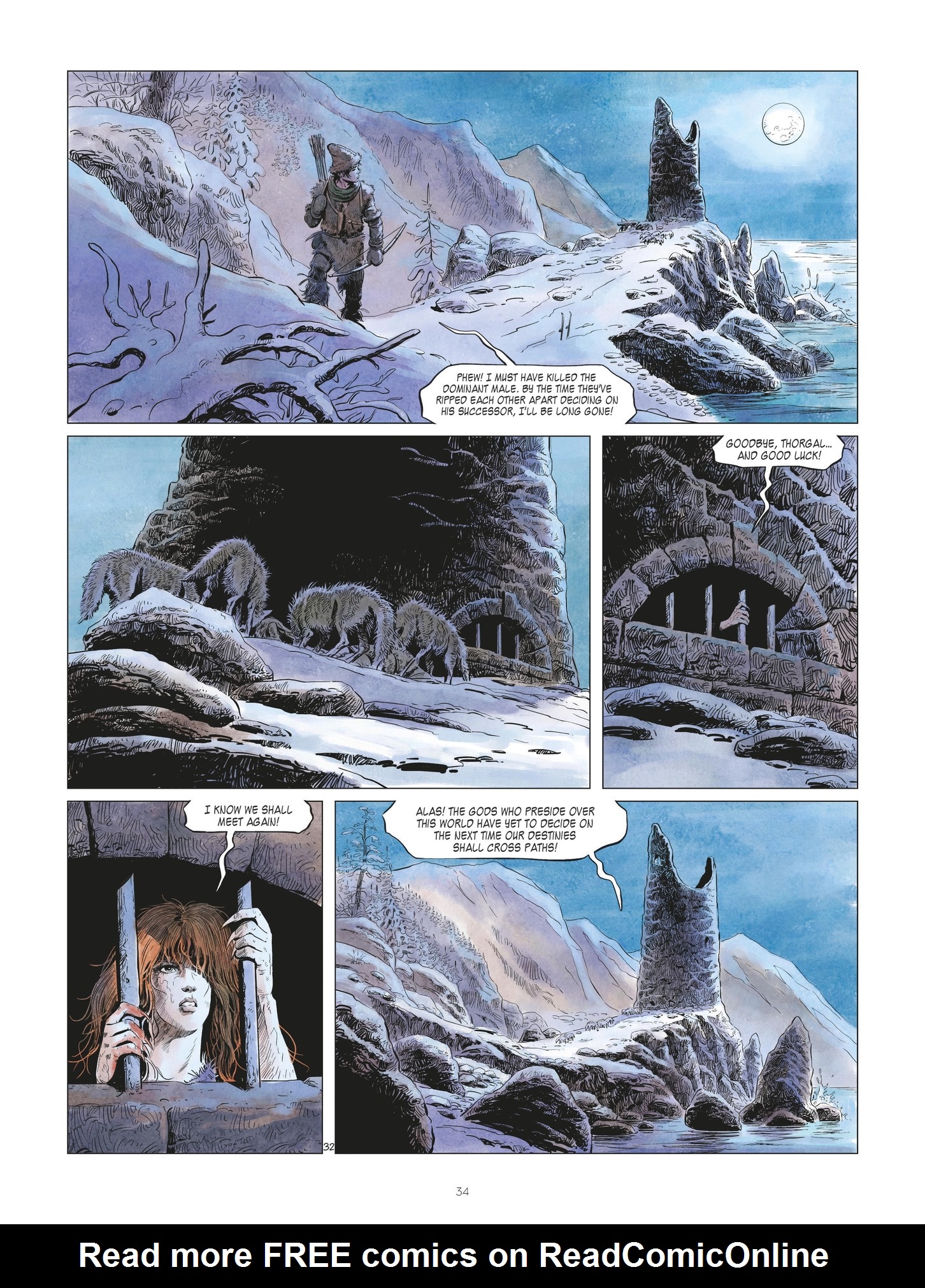 Read online The World of Thorgal: The Young Years comic -  Issue #1 - 34