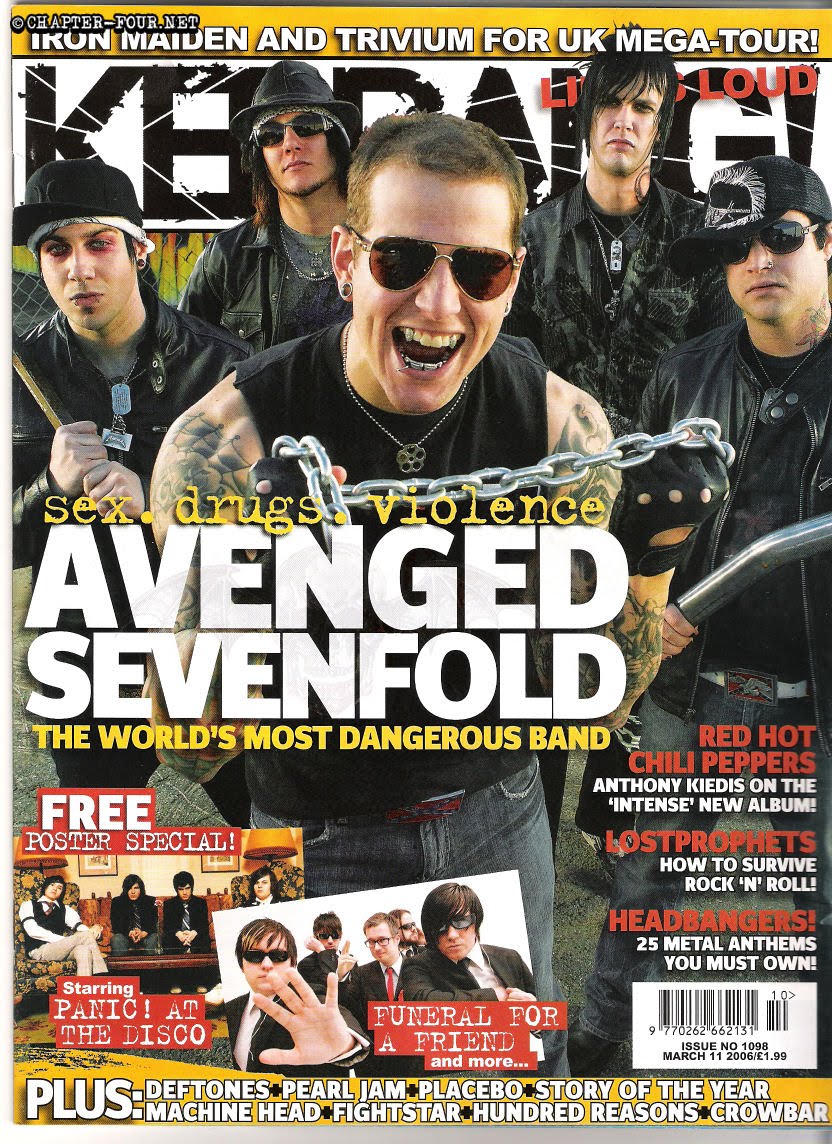 it's vicky Kerrang! deconstruction of a front cover