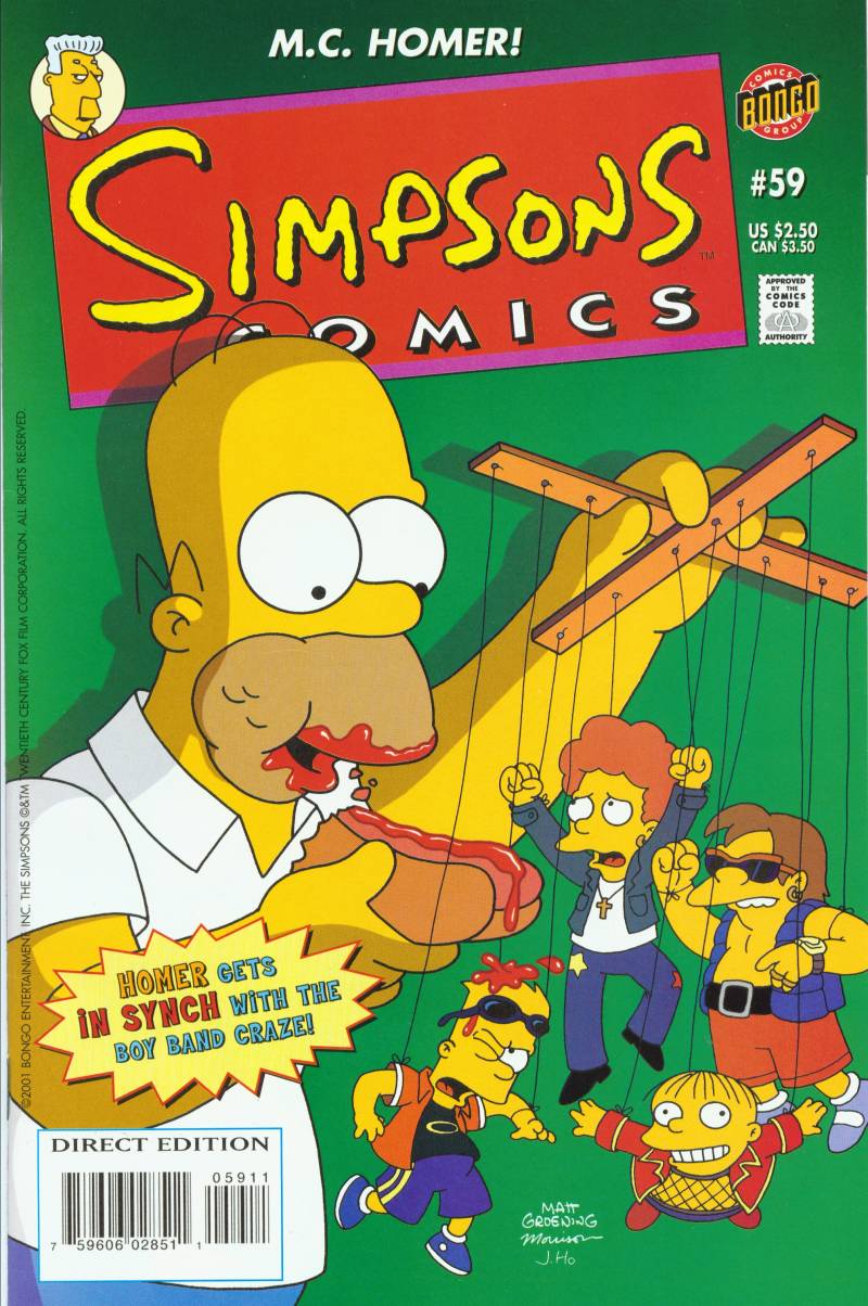 Simpsons Comics issue 59 - Page 1