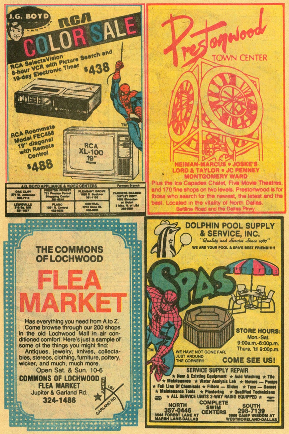 Read online Spider-Man: Christmas in Dallas (Dallas Times Herald Giveaway) comic -  Issue # Full - 28